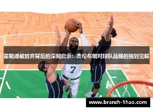 霍勒迪被放弃背后的深刻启示：杰伦布朗对球队战略的独到见解
